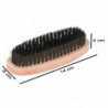 Tradineur - Pack de 2 cepillos para calzado, cuidado de cuero liso y rugoso, limpieza, lustre de zapatos - 14 cm