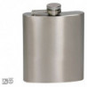 Tradineur - Petaca de acero, modelo Sam, recipiente para whisky, licores, agua, portátil, camping, senderismo, viajes, apta para