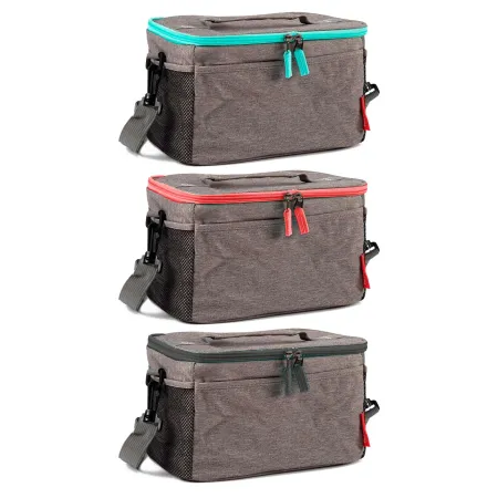 Tradineur - Bolsa Térmica Picnic - Cremallera color surtido - Mantiene tanto el calor como el frío - Impermeable - Fácil de limp Tradineur - Bolsa Térmica Picnic - Cremallera color surtido - Mantiene tanto el calor como el frío - Impermeable - Fácil de limp