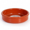 Tradineur - Pack de 12 cazuelas redondas de barro - Aptas para vitro y horno - Ideales para servir tapas y aperitivos - Ø 8 cm