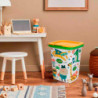 Tradineur - Papelera con diseños Infantiles con tapa - Fabricado en Plástico - Capacidad de 15 Litros - 47 x 28,7 x 26 cm - Dise