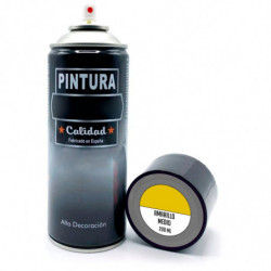 Tradineur - Bote de Pintura en Spray - Fabricado en España - Ideal para cualquier superficie, Madera, Metal, Cartón, Piedra o Ce