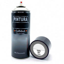 Tradineur - Bote de Pintura en Spray - Fabricado en España - Ideal para cualquier superficie, Madera, Metal, Cartón, Piedra o Ce