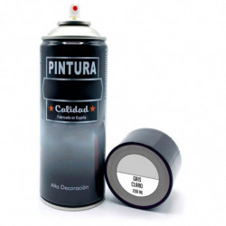 Tradineur - Bote de Pintura en Spray - Fabricado en España - Ideal para cualquier superficie, Madera, Metal, Cartón, Piedra o Ce