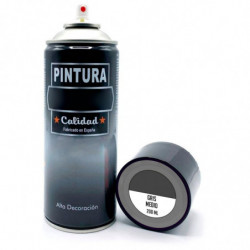 Tradineur - Bote de Pintura en Spray - Fabricado en España - Ideal para cualquier superficie, Madera, Metal, Cartón, Piedra o Ce