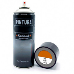 Tradineur - Bote de Pintura en Spray - Fabricado en España - Ideal para cualquier superficie, Madera, Metal, Cartón, Piedra o Ce