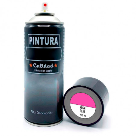 Tradineur - Bote de Pintura en Spray - Fabricado en España - Ideal para cualquier superficie, Madera, Metal, Cartón, Piedra o Ce
