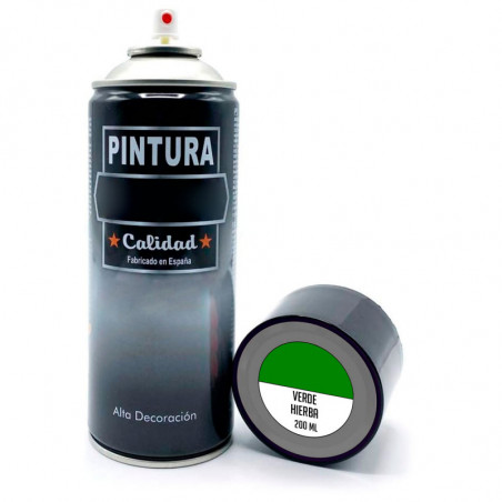 Tradineur - Bote de Pintura en Spray - Fabricado en España - Ideal para cualquier superficie, Madera, Metal, Cartón, Piedra o Ce