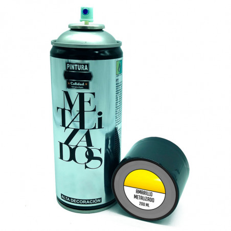 Tradineur - Bote de Pintura en Spray - Fabricado en España - Ideal para cualquier superficie, Madera, Metal, Cartón, Piedra o Ce