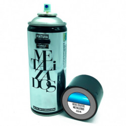 Tradineur - Bote de Pintura en Spray - Fabricado en España - Ideal para cualquier superficie, Madera, Metal, Cartón, Piedra o Ce