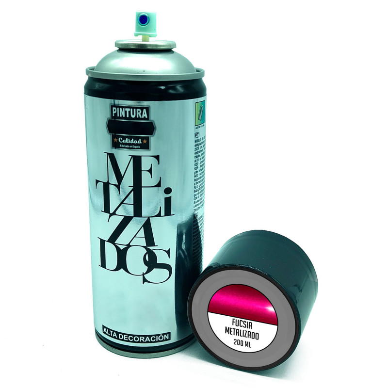 Tradineur - Bote de Pintura en Spray - Fabricado en España - Ideal para cualquier superficie, Madera, Metal, Cartón, Piedra o Ce Tradineur - Bote de Pintura en Spray - Fabricado en España - Ideal para cualquier superficie, Madera, Metal, Cartón, Piedra o Ce