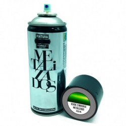 Tradineur - Bote de Pintura en Spray - Fabricado en España - Ideal para cualquier superficie, Madera, Metal, Cartón, Piedra o Ce