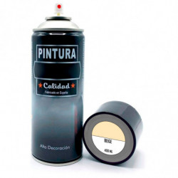 Tradineur - Bote de Pintura en Spray - Fabricado en España - Ideal para cualquier superficie, Madera, Metal, Cartón, Piedra o Ce