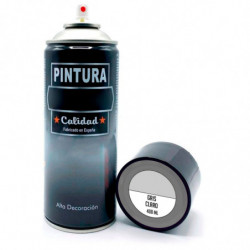 Tradineur - Bote de Pintura en Spray - Fabricado en España - Ideal para cualquier superficie, Madera, Metal, Cartón, Piedra o Ce