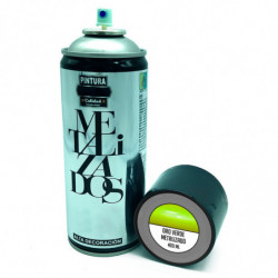 Tradineur - Bote de Pintura en Spray - Fabricado en España - Ideal para cualquier superficie, Madera, Metal, Cartón, Piedra o Ce