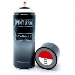 Tradineur - Bote de Pintura en Spray - Fabricado en España - Ideal para cualquier superficie, Madera, Metal, Cartón, Piedra o Ce