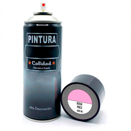 Tradineur - Bote de Pintura en Spray - Fabricado en España - Ideal para cualquier superficie, Madera, Metal, Cartón, Piedra o Ce