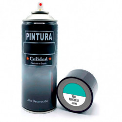 Tradineur - Bote de Pintura en Spray - Fabricado en España - Ideal para cualquier superficie, Madera, Metal, Cartón, Piedra o Ce