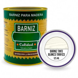 Tradineur - Bote de Barniz para Madera - Fabricado en España - Ideal para todo tipo de Maderas, vigas, cerchas, marcos, etc. - C