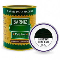 Tradineur - Bote de Barniz para Madera - Fabricado en España - Ideal para todo tipo de Maderas, vigas, cerchas, marcos, etc. - C