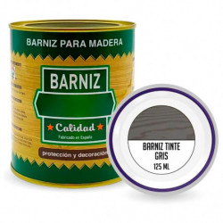 Tradineur - Bote de Barniz para Madera - Fabricado en España - Ideal para todo tipo de Maderas, vigas, cerchas, marcos, etc. - C