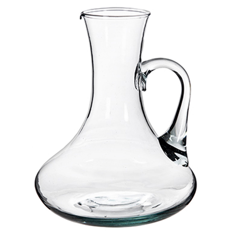 Tradineur - Decantador de vino recto con asa, vidrio, modelo Sofía, dispensador, jarra, oxigenador, aireador para vino tinto o b Tradineur - Decantador de vino recto con asa, vidrio, modelo Sofía, dispensador, jarra, oxigenador, aireador para vino tinto o b