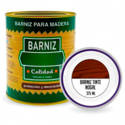 Tradineur - Bote de Barniz para Madera - Fabricado en España - Ideal para todo tipo de Maderas, vigas, cerchas, marcos, etc. - C