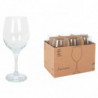 Tradineur - Set de 6 copas de cristal, modelo Sensation, servir vino, champán, elegantes, aptas para lavavajillas (47 cl - 21 x