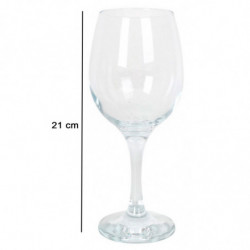 Tradineur - Set de 6 copas de cristal, modelo Sensation, servir vino, champán, elegantes, aptas para lavavajillas (47 cl - 21 x
