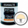Tradineur - Bote de Pintura Esmalte - Fabricado en España - Ideal para cualquier superficie, Madera, Plástico, Cristal o Cemento