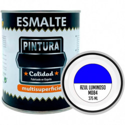 Tradineur - Bote de Pintura Esmalte - Fabricado en España - Ideal para cualquier superficie, Madera, Plástico, Cristal o Cemento