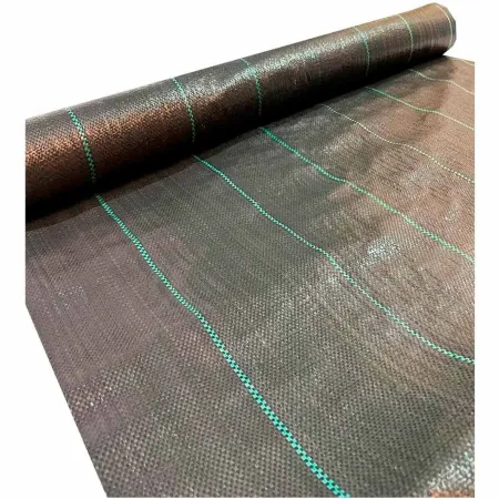 Tradineur - Malla antihierbas, Rollo de Tela Protectora Permeable contra Malas Hierbas, Resistente al Desgaste y desgarro, contr