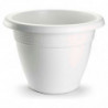 Tradineur - Maceta Redonda "Terracota" - Fabricado en Plástico - Macetero apto para Exterior e Interior del hogar - Ø 25 cm - Co