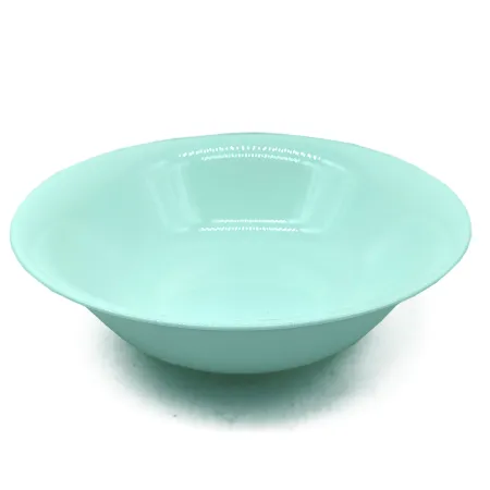 Tradineur - Pack de 2 Ensaladeras Redondas Modelo Elba - Fabricado en Vidrio Opal - ligeras y resistentes - ideales para el uso 