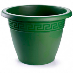 Tradineur - Maceta Redonda "Terracota" - Fabricado en Plástico - Macetero apto para Exterior e Interior del hogar - Ø 35 cm - Co