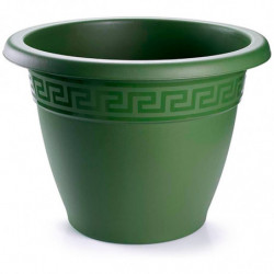 Tradineur - Maceta Redonda "Terracota" - Fabricado en Plástico - Macetero apto para Exterior e Interior del hogar - Ø 30 cm - Co