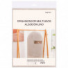 Tradineur - Funda de algodón para traje, incluye cremallera y ventana, transpirable, almacenamiento de ropa, abrigos, chaquetas,