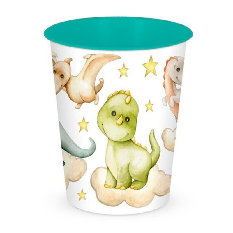 Tradineur - Papelera Infantil sin tapa con diseño de Dinosaurios - Capacidad de 6 Litros - Fabricado en Plástico - Cubo ligero y Tradineur - Papelera Infantil sin tapa con diseño de Dinosaurios - Capacidad de 6 Litros - Fabricado en Plástico - Cubo ligero y