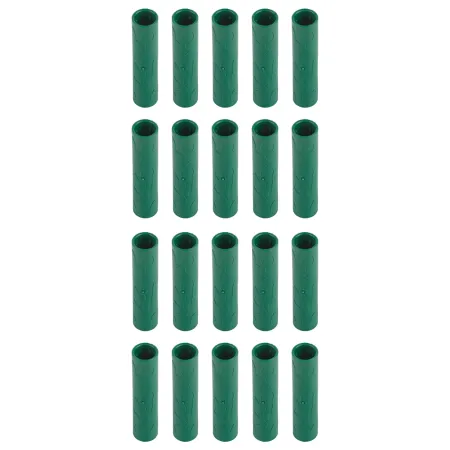 Tradineur - Pack de 20 Extensores para tutores de 11 mm - Diseño con relieve - Fabricado en Plástico - Accesorio para tutores de