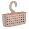 Tradineur - Soporte colgante de baño - Fabricado en Plástico - Accesorio para duchas y bañeras - Perfecto para Colgarlo de los g
