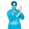 Tradineur - Set de 4 Complementos para disfraz de Médico de Carnaval - Incluye gorro, mascarilla, reflector y estetoscopio - Ide