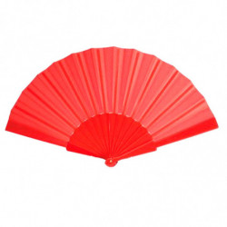 Tradineur - Abanico Chino - Fabricado en plástico - Apertura de 43 cm - Ideal como complemento para disfraces para carnaval y Ha