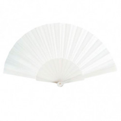 Tradineur - Abanico Chino - Fabricado en plástico - Apertura de 43 cm - Ideal como complemento para disfraces para carnaval y Ha