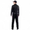 Tradineur - Disfraz de policía adulto, agente policía local, fibra sintética, incluye camiseta, pantalón, gorra y cinturón, carn
