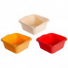 Tradineur - Cubo, Barreño, Tina Multiusos - Fabricado en Plástico - Producto y Utensilio de Limpieza - Forma Cuadrado - Capacida