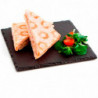 Tradineur - Pack de 6 Bandejas rectangulares de pizarra - Platos para hostelería, servicio y degustación - Canto rústico - Tabla