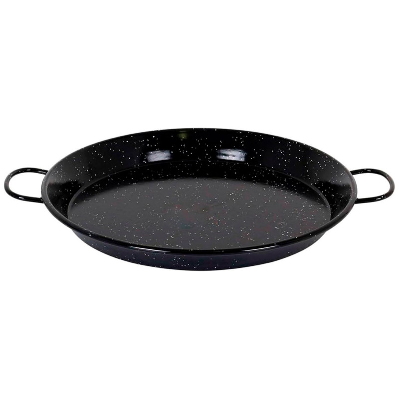 Tradineur - Paellera valenciana esmaltada - Cocinar arroces - Apta para gas, vitrocerámica, cocina eléctrica y lavavajillas - Ø Tradineur - Paellera valenciana esmaltada - Cocinar arroces - Apta para gas, vitrocerámica, cocina eléctrica y lavavajillas - Ø