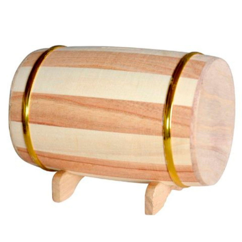Tradineur - Hucha de madera con forma de barril, barrica de vino, ahorro, guardar dinero, decoración, regalo original, 16 x 10 x Tradineur - Hucha de madera con forma de barril, barrica de vino, ahorro, guardar dinero, decoración, regalo original, 16 x 10 x