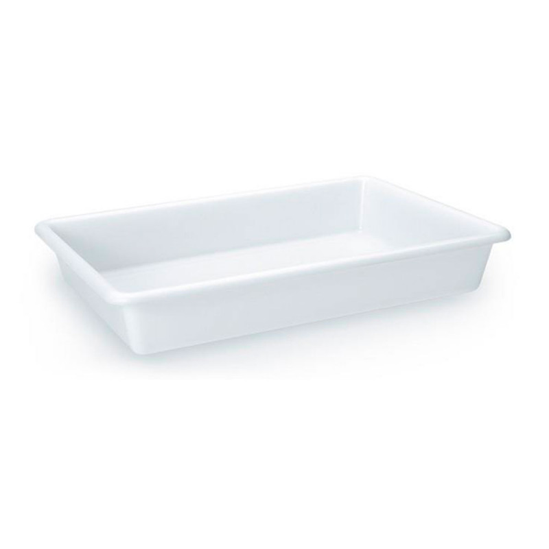 Tradineur - Bandeja rectangular de hostelería - Fabricado en Polipropileno - Apta para microondas y lavavajillas - Capacidad de Tradineur - Bandeja rectangular de hostelería - Fabricado en Polipropileno - Apta para microondas y lavavajillas - Capacidad de