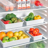 Tradineur - Bandeja rectangular de hostelería - Fabricado en Polipropileno - Apta para microondas y lavavajillas - Capacidad de 